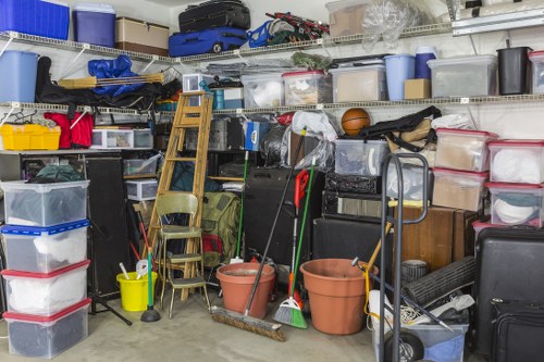 Eco-friendly disposal during garage clearance in Charlton